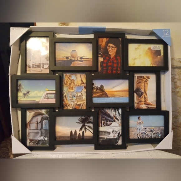 🆕 Melannco 12 Opening Collage Frame - Picture 1 of 6
